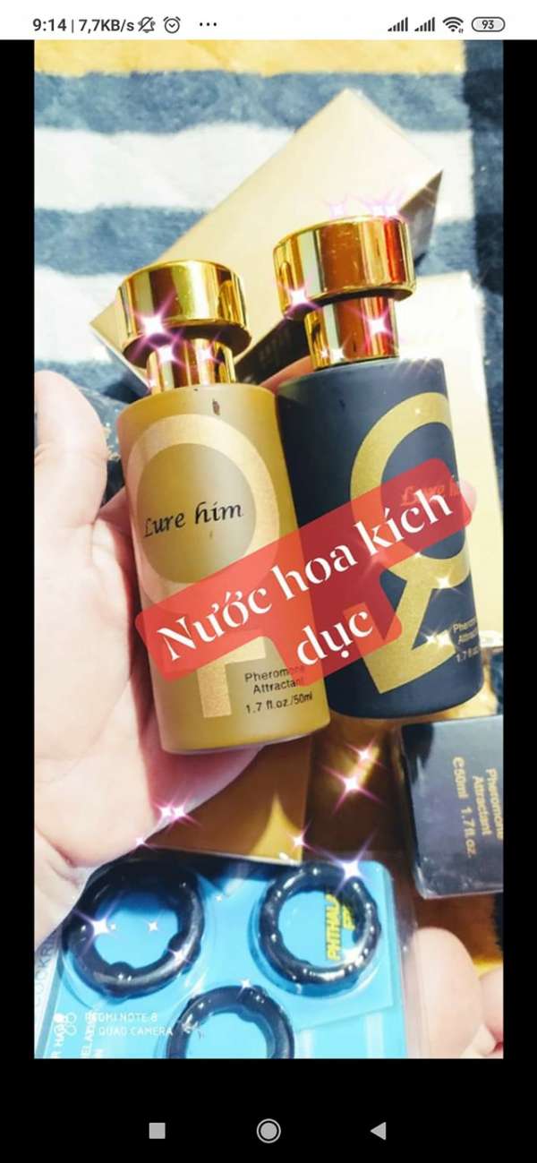 Nước Hoa Lure Cao Cấp - (kích thích, kích dục nam)