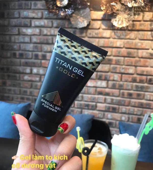 Titan Gel Gold Cao Cấp- (Gel tăng dương vật, kéo dài quan hệ)