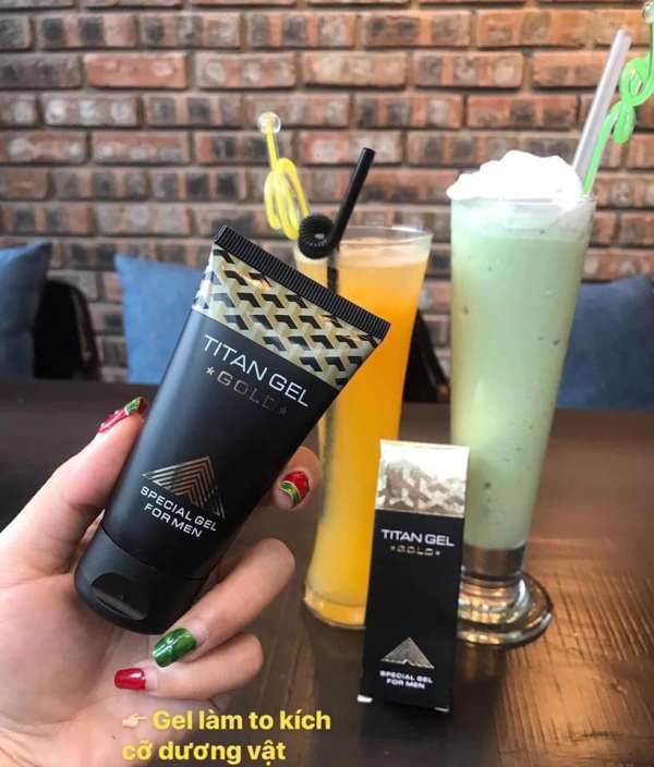 Titan Gel Gold Cao Cấp- (Gel tăng dương vật, kéo dài quan hệ)