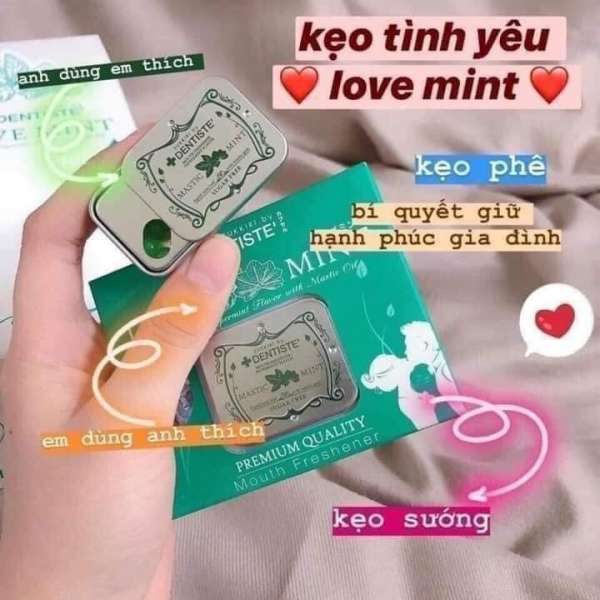 Love Mint 20 viên -(kẹo ngậm kích dục nam nữ)