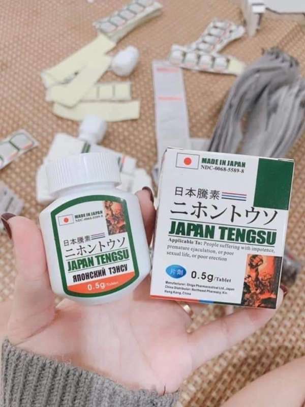 16 Viên Uống Japan Tengsu Nhật - Điều Trị Xuất Tinh Sớm nam Giới