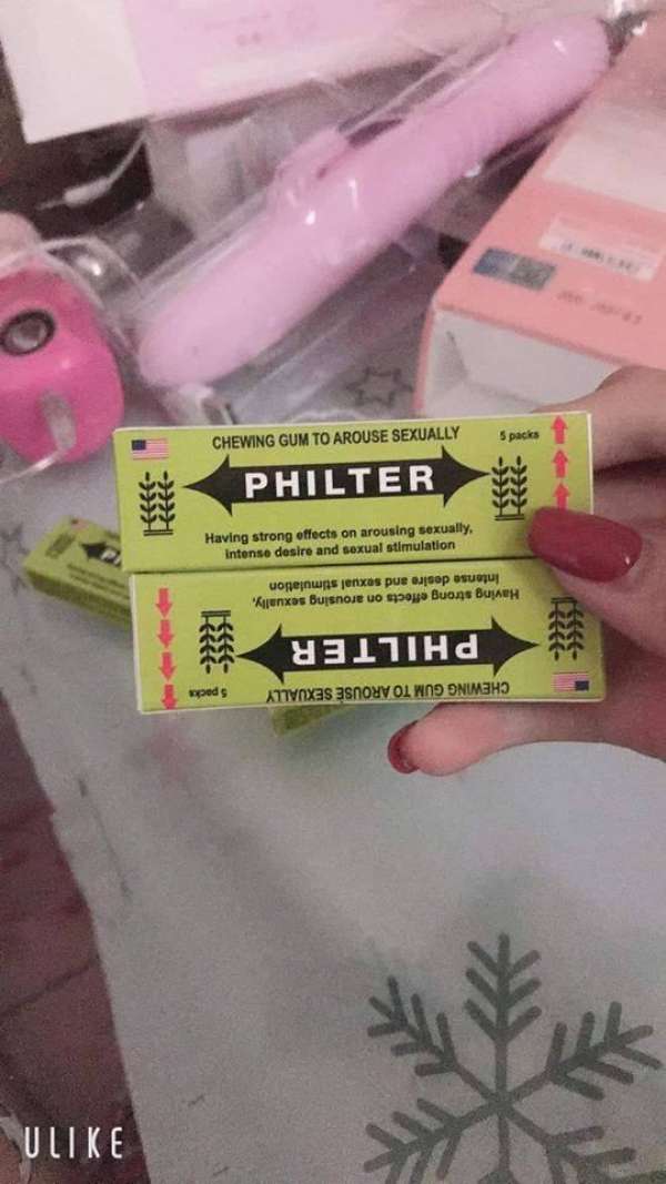 Kẹo Sugum Philter - kẹo nhai kích dục, kích thích nam nữ
