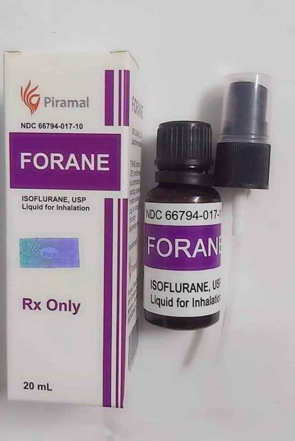 Thuốc Mê Forane - Xịt khí không mùi vị