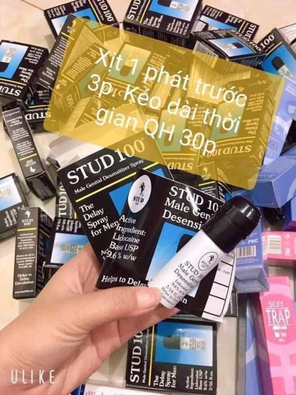 Chai Xịt Stud100 - Xịt chống xuất tinh sớm. kéo Dài thời gian quan hệ