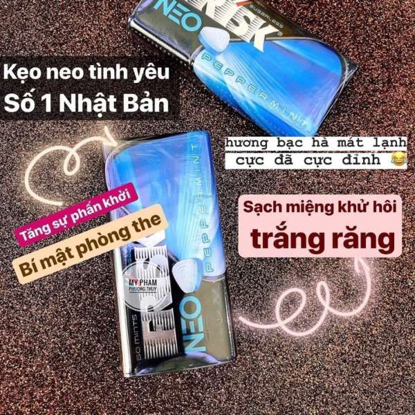 Kẹo Rick Neo - Kẹo ngậm bạc hà kích dục nam nữ