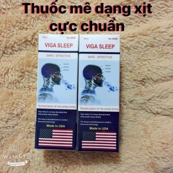 Thuốc Mê Viga Sleep Cao Cấp - xịt khí cực mạnh