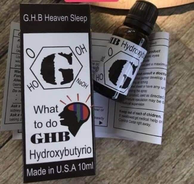 Thuốc Mê GHB - Dạng nước uống không vị