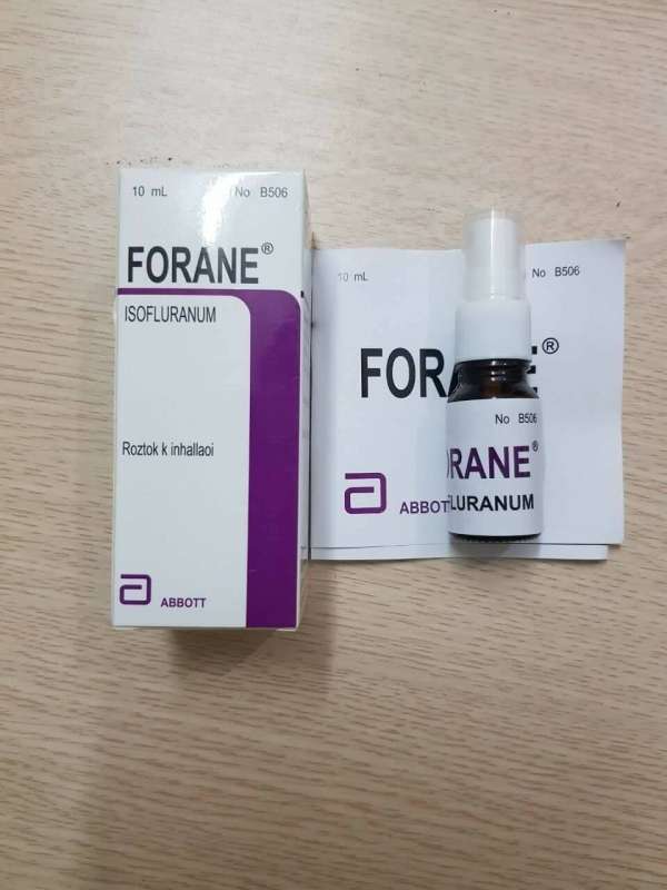 Thuốc Mê Forane - Xịt khí không mùi vị