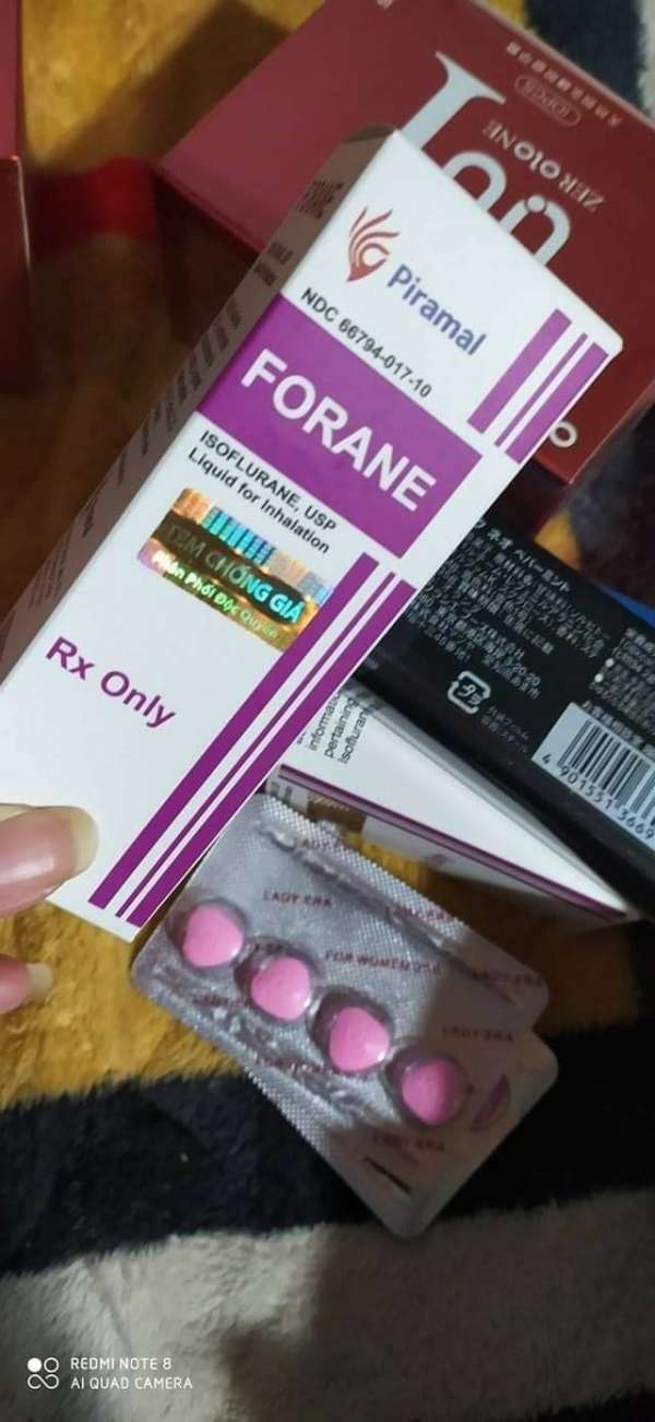 Thuốc Mê Forane - Xịt khí không mùi vị