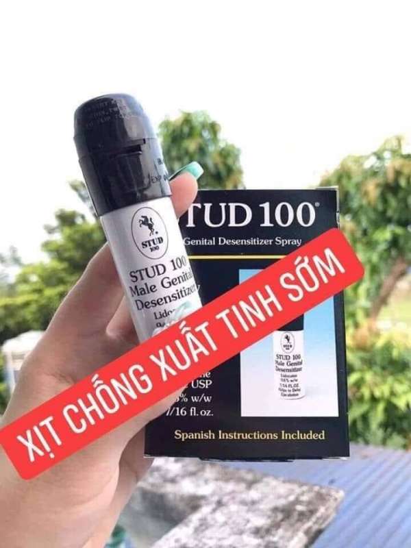 Chai Xịt Stud100 - Xịt chống xuất tinh sớm. kéo Dài thời gian quan hệ