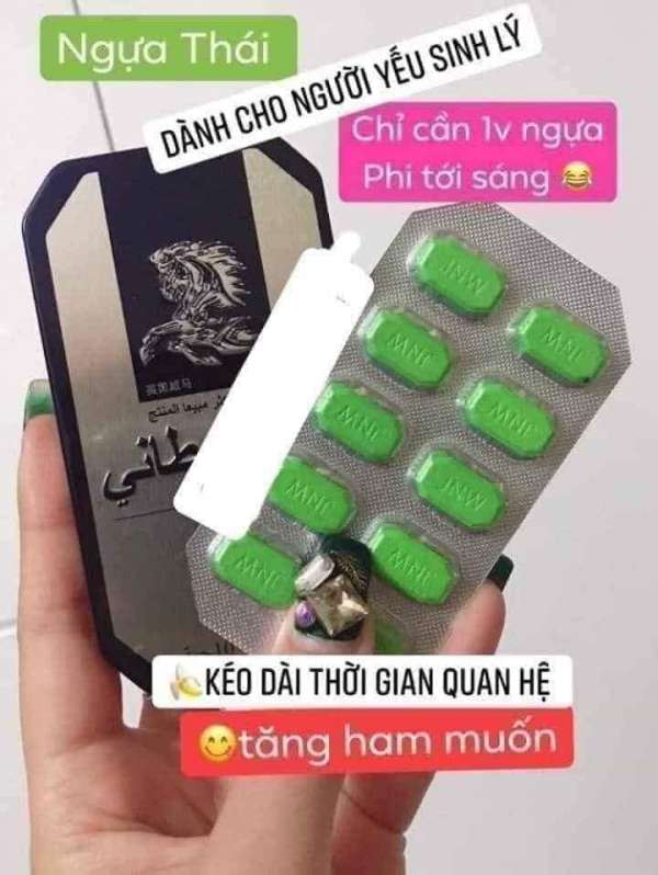 Viên Uống Ngựa Thái 10 viên - Chống Yếu Sinh Lý, Kéo Dài Quan Hệ