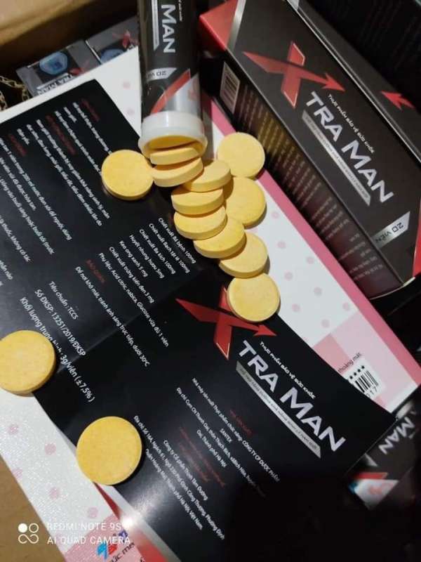 Sủi Xtraman Hàng New - 20 viên ''HẾT'' xuất tinh sớm, yếu sinh lý