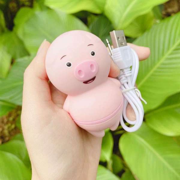 Sextoy Cho Nữ Lợn Hồng Lưỡi Liếm Vảy Le Cao Cấp nhiều chế độ