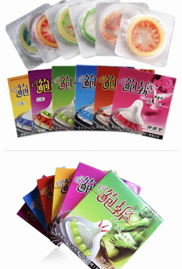 Bao Runbo  Hộp 1 Chiếc - Gân Gai tăng Khoái Cảm