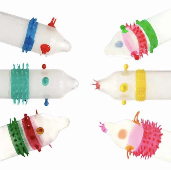 Bao Runbo  Hộp 1 Chiếc - Gân Gai tăng Khoái Cảm