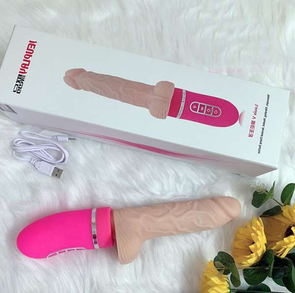 Dương vật Giả Cầm Tay Toả Nhiệt Ailighter - Rung Thụt Đa Chức Năng