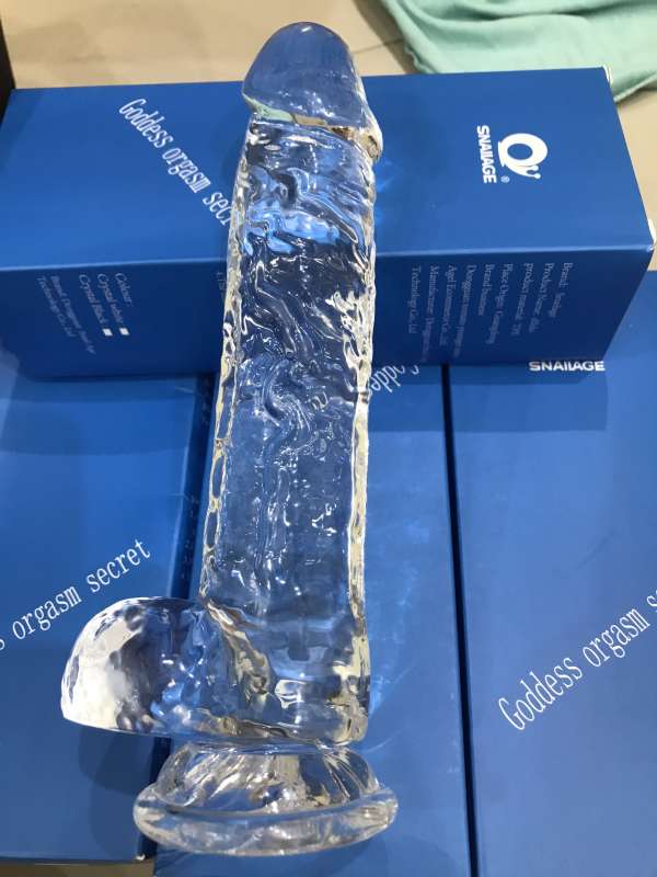 Dương Vật Silicon mềm Trong Suổt Cầm Tay Tăng Kích Thích