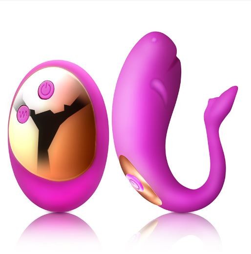 Trứng Cá Voi Rung Massage Không Dây - Tăng Kích Thích Đa Chế Độ