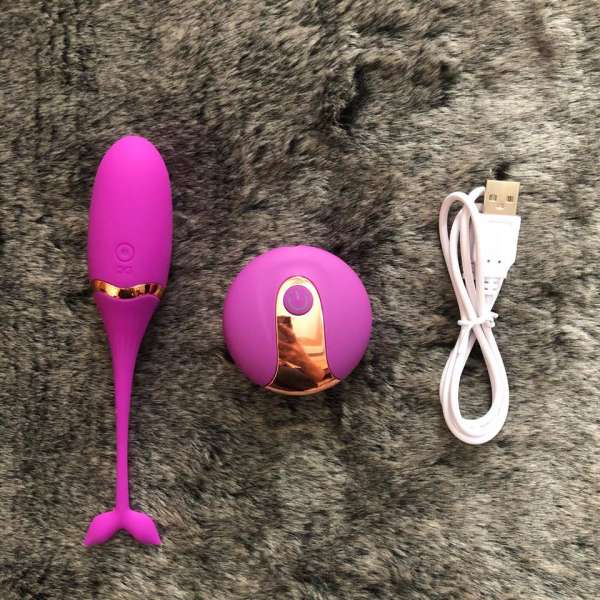 Trứng Rung Cá Heo Điều Khiển Từ Xa - Tăng Kích Thích Đa Chế Độ