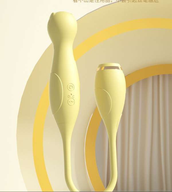 Trứng hai đầu Hình Mèo rung mút vỗ AV máy rung đồ chơi tình dục nữ