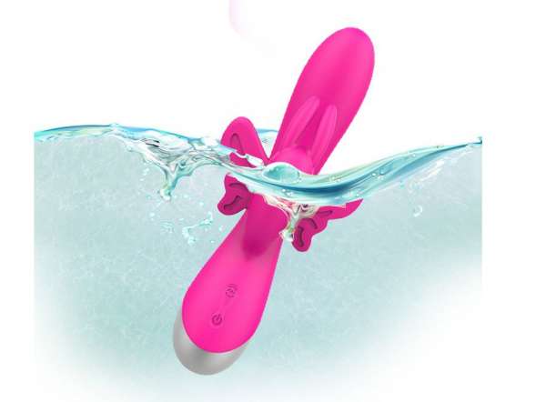 [ Mẫu Mới] Dương vật cầm tay hình bướm - RUNG NGOÁY  Mát Xa TẦN SỐ