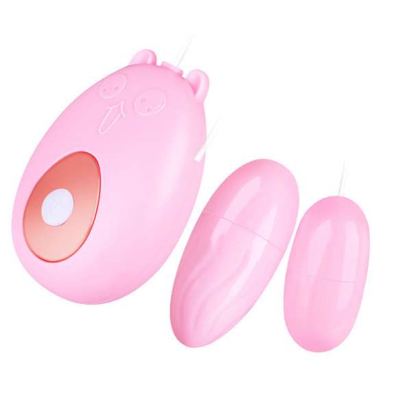 Trứng Chim Nhảy Đôi Massage có Dây - Tăng Kích Thích Đa Chế Độ