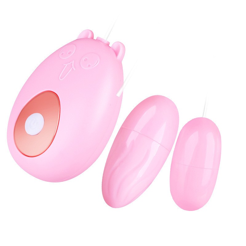 Trứng Chim Nhảy Đôi Massage có Dây - Tăng Kích Thích Đa Chế Độ