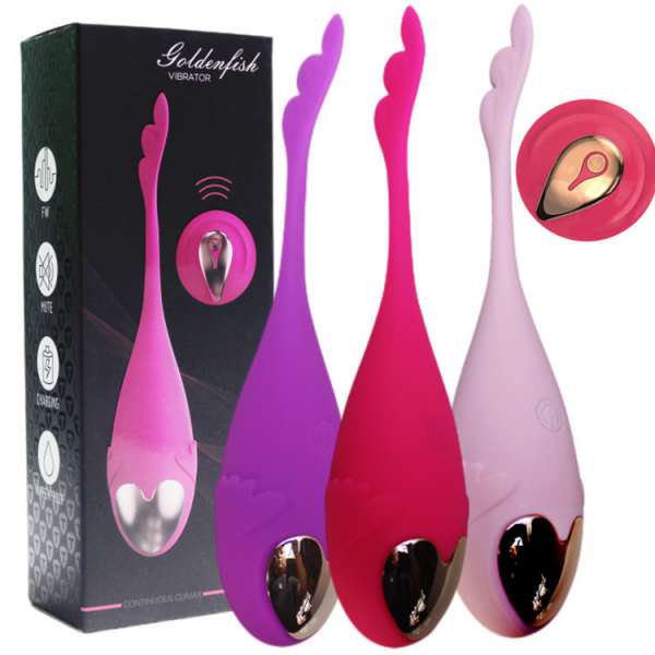 [mẫu Mới] Trứng Rung Cá Heo Điều Khiển Từ Xa - Tăng Kích Thích Đa Chế Độ