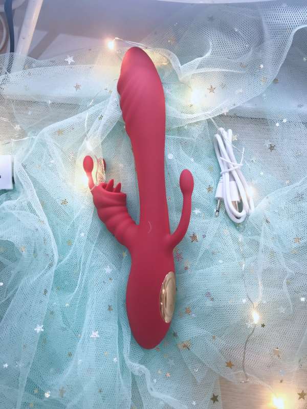 Dương Vật lưỡi liếm 3 chạc làm nóng massage thủ dâm đa tần số