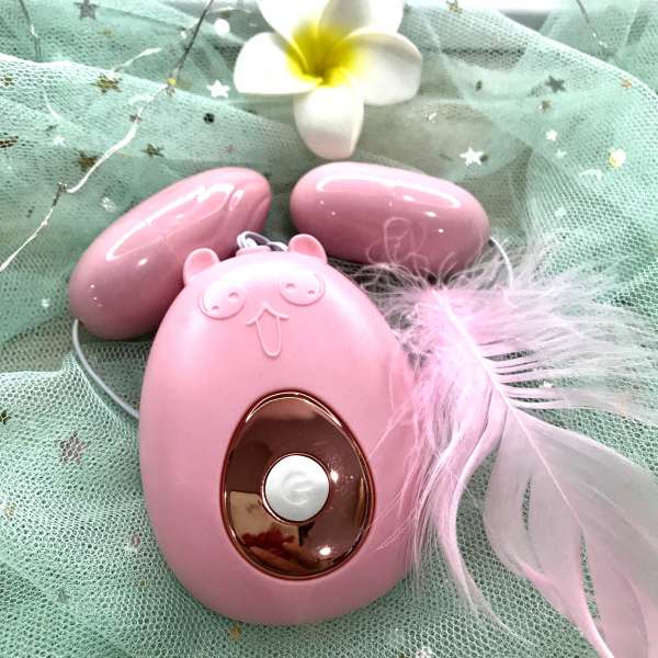 Trứng Chim Nhảy Đôi Massage có Dây - Tăng Kích Thích Đa Chế Độ