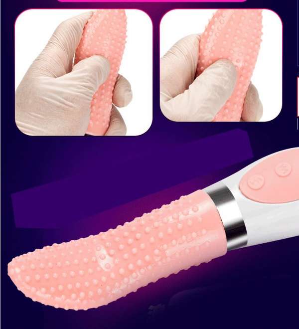 Trứng Lưỡi Liếm Điện Rung 3 Cục Cho Nữ Cực Mạnh - Silicon Kích Thích