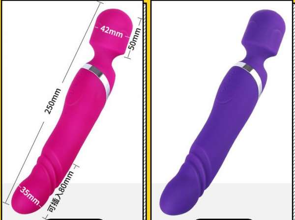 Máy rung Mystery Ji AV 2 Đầu dành cho nữ - Kích Thích Ham Muốn