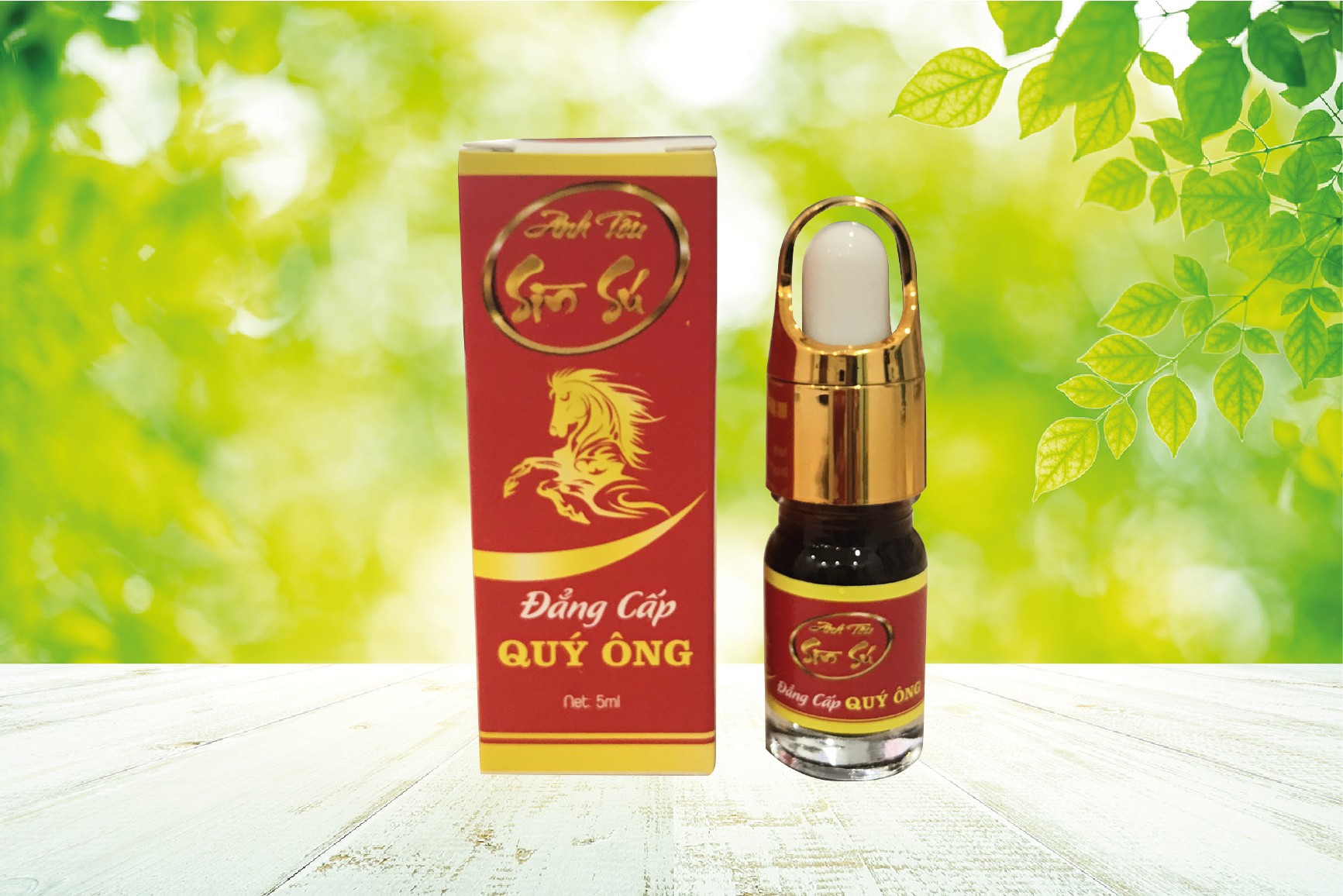 SÌn Sú Nước Bôi 5ml - Cương Dương Chống Xuất Tinh Sớm Cho Nam Giới