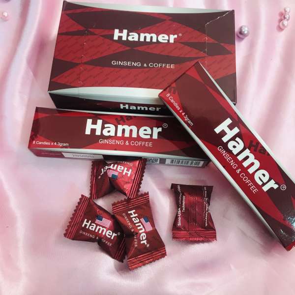 Kẹo Sâm Mỹ tách lẻ 4 viên - kẹo Ngậm Tăng cường Sinh Lý nam Giới