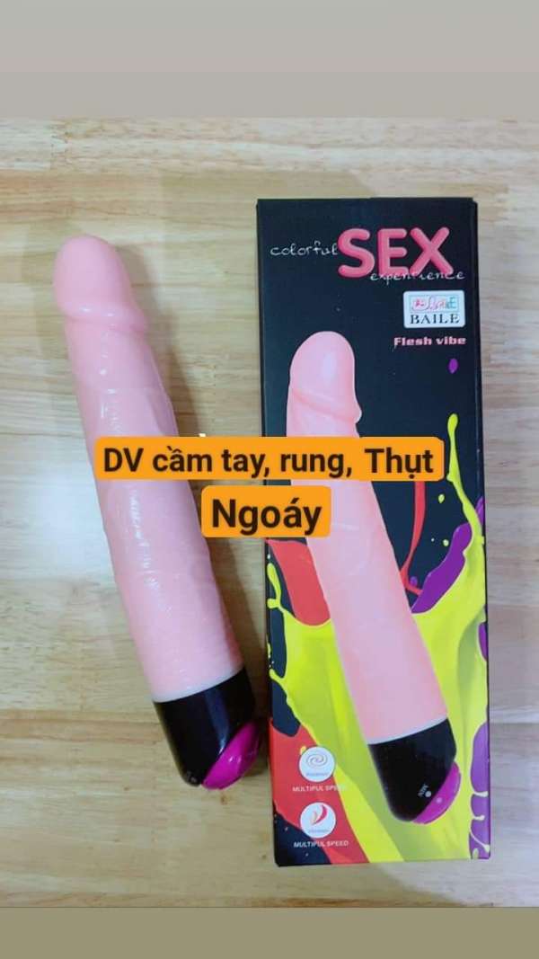 Dương Vật Ngoáy Cầm tay 360 độ dễ sử dụng cho nữ giới _ an toàn