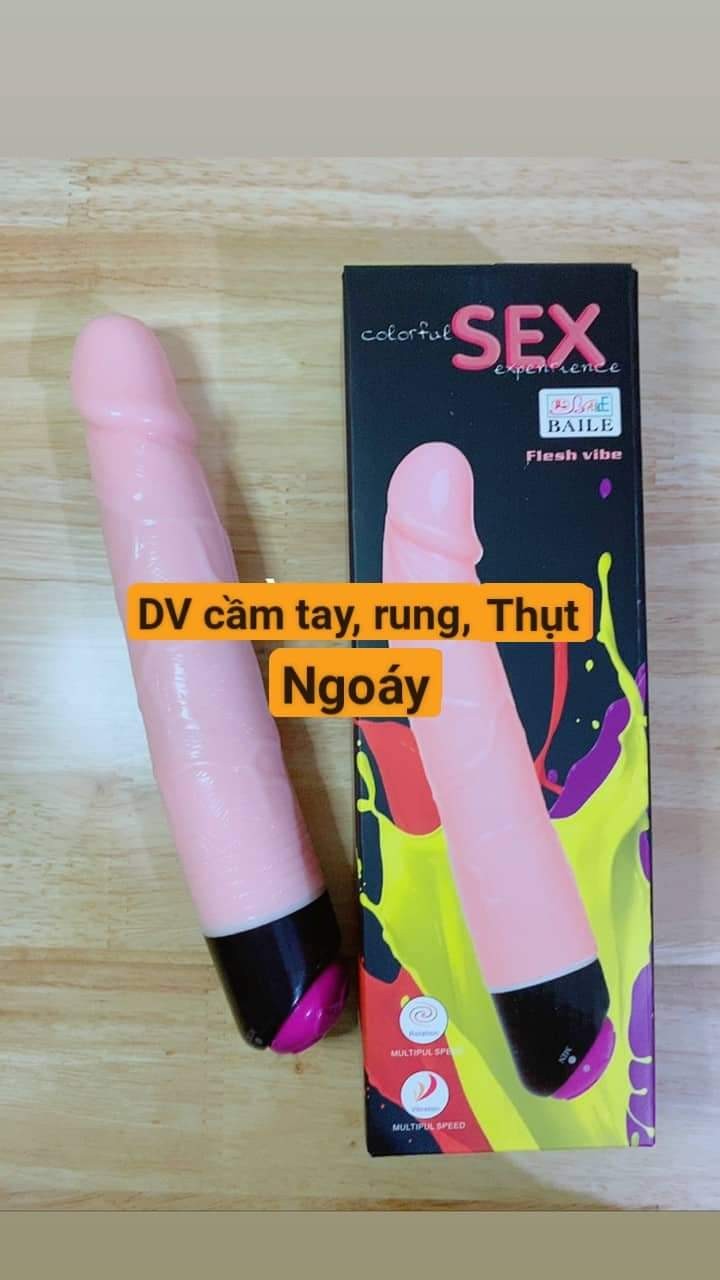 Dương Vật Ngoáy Cầm tay 360 độ dễ sử dụng cho nữ giới _ an toàn