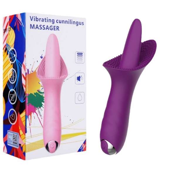 Lưỡi liếm máy rung sạc USB rung lưỡi điểm G thủ dâm nữ đồ chơi