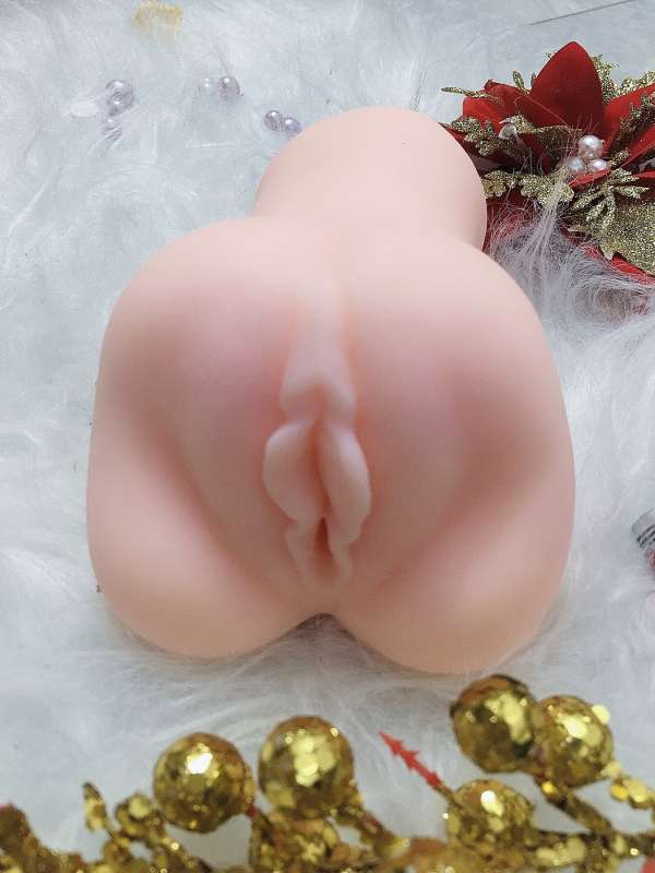 Âm Đạo Giả Cầm tay Silicon co dãn_ an toàn sử dụng cho nam giới