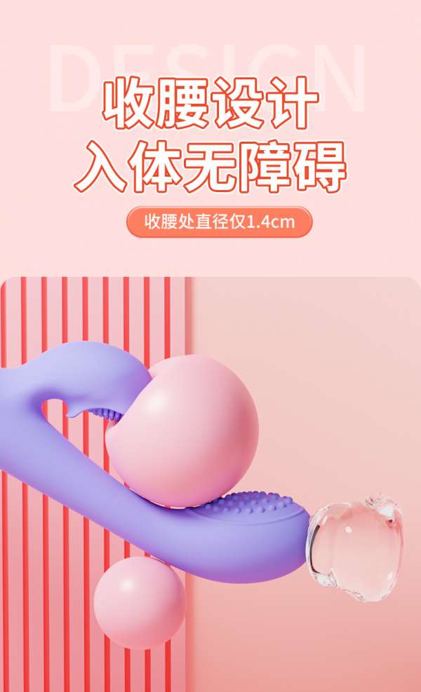 [Mẫu Mới] Gậy GOK rung đôi Rebecca 2 đầu cho nữ giỡi _ Gân Gai An toàn