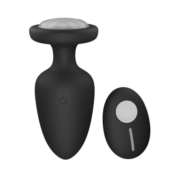 Phích Cắm hậu môn Phát Sáng - 12 chế độ rung dễ sử dụng nam nữ