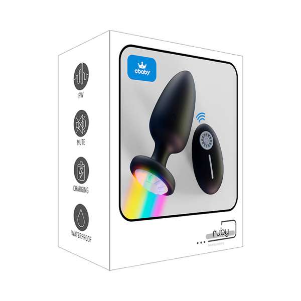 Phích Cắm hậu môn Phát Sáng - 12 chế độ rung dễ sử dụng nam nữ