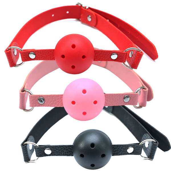 Bóng Khoá miệng - Bộ bạo dâm SM cho cặp đôi nam nữ màu đen cao cấp