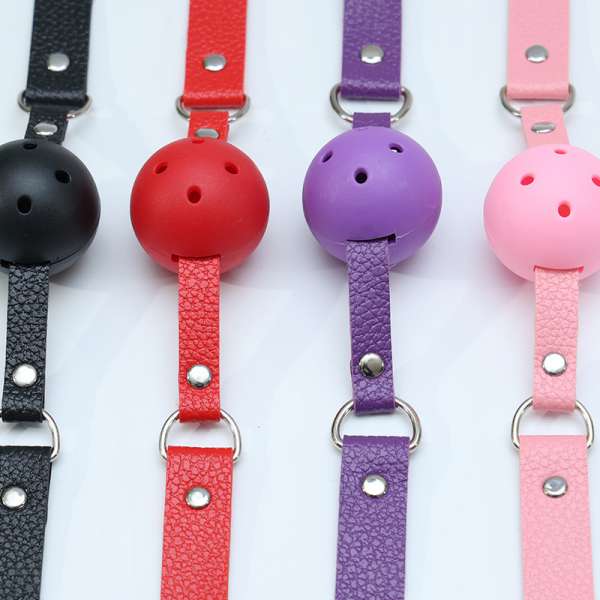 Bóng Khoá miệng - Bộ bạo dâm SM cho cặp đôi nam nữ màu đen cao cấp