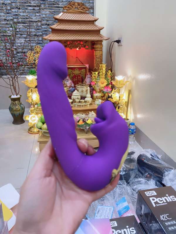 Dương Vật 3 trong 1 miệng tát lưỡi rung nữ 7 tần số mút Kích thích