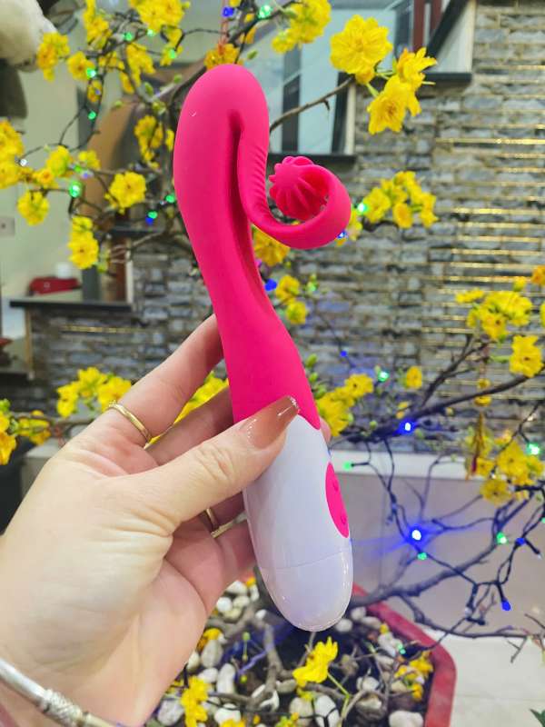 Chày Rung mát xa kết hợp 2 trong 1 30 tần số, thiết bị đồ chơi sextoy