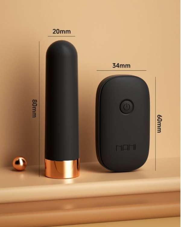 Que đạn rung kèm điều khiển nhiều tần số kích thích điểm G nữ giới