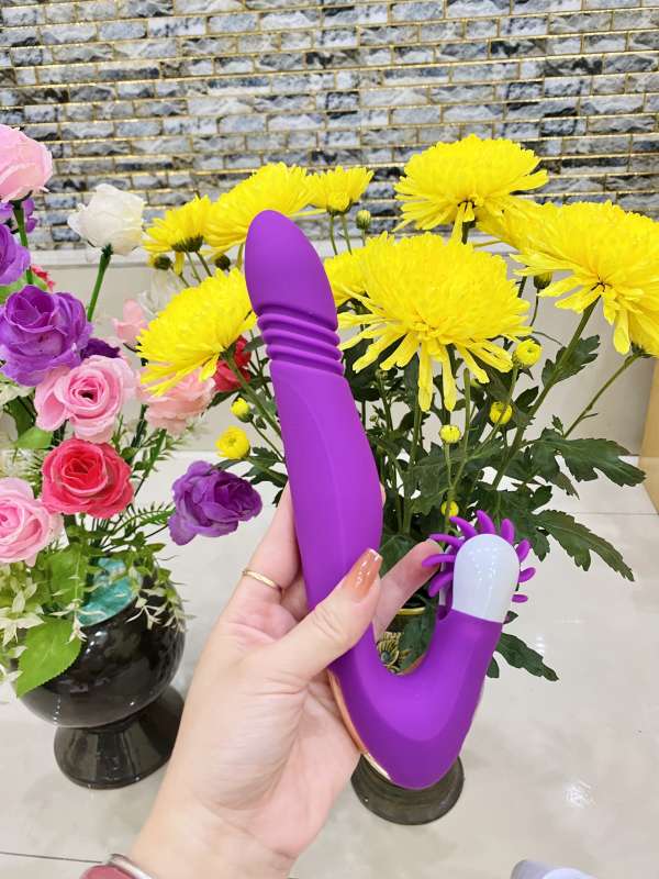 Dương Vật Rung Thụt kèm lưỡi liếm le cho nam nữ dễ sử dụng đa tần số