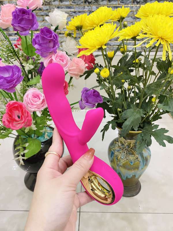 Chày Rung 2 chạc đa tần số kích thích điểm G_Đồ chơi sextoy nam nữ