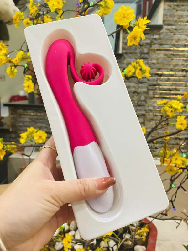 Chày Rung mát xa kết hợp 2 trong 1 30 tần số, thiết bị đồ chơi sextoy