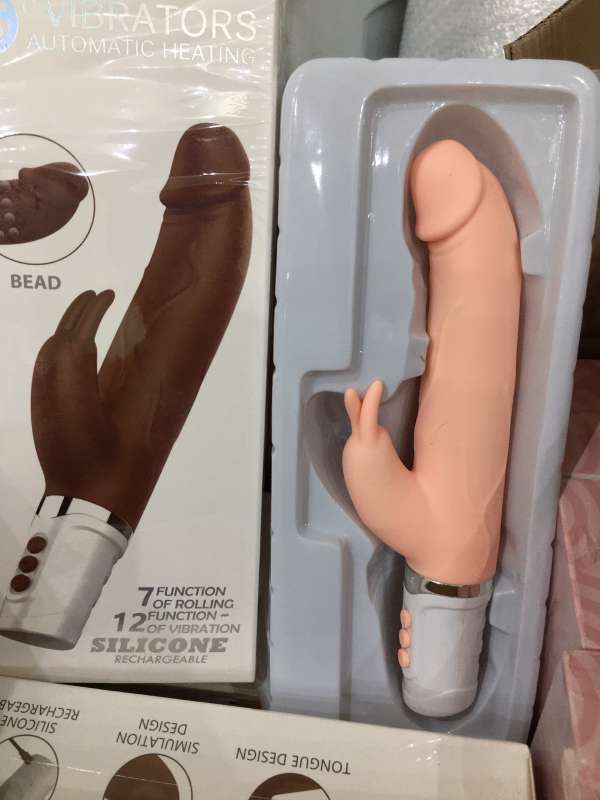 Dương Vật 2 trong 1 sưởi ấm liếm le đa tần số - sextoy đồ chơi nữ